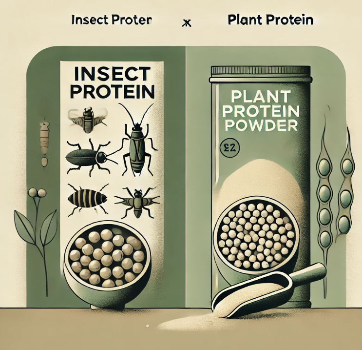 곤충 단백질 vs. 식물성 단백질: 어느 쪽이 더 나을까?
