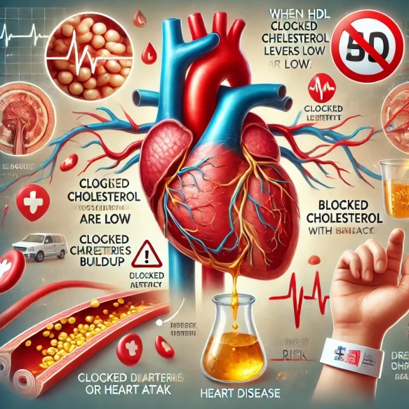 HDL콜레스테롤낮으면문제