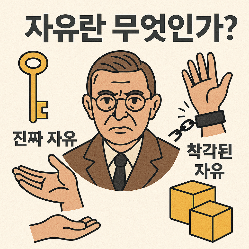 자유란 무엇인가? 진짜 자유와 착각된 자유의 차이