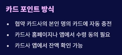 2025 전국민 민생지원금 1차지급 지급방식 및 사용처 - 카드포인트방식
