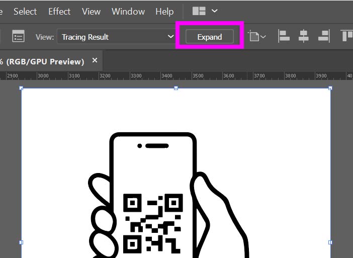 어도비-일러스트레이터-익스팬드