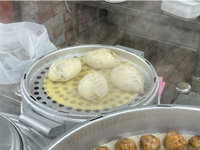 곰돌이왕만두 강릉중앙시장 곰돌이왕만두 왕만두 굴림만두 찐빵 납작만두