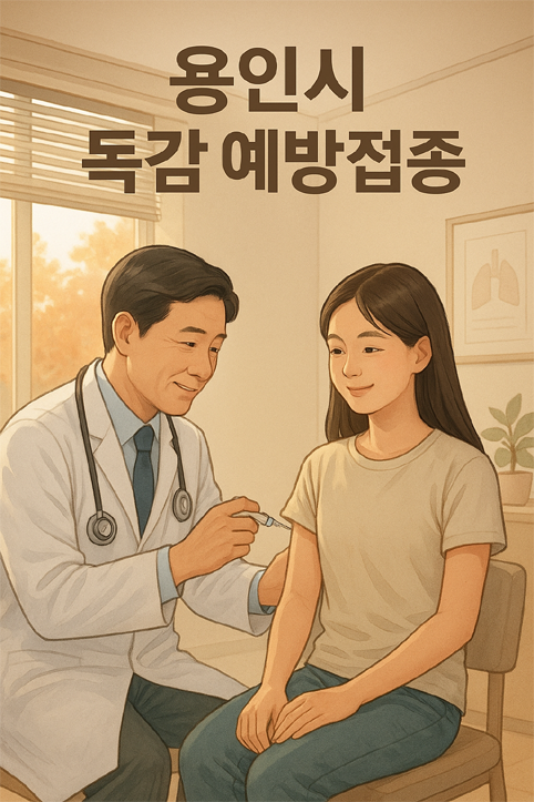 용인시 기흥구 독감 예방접종 이미지