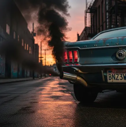 차 배기구에서 연기가 많이나는 이유-2