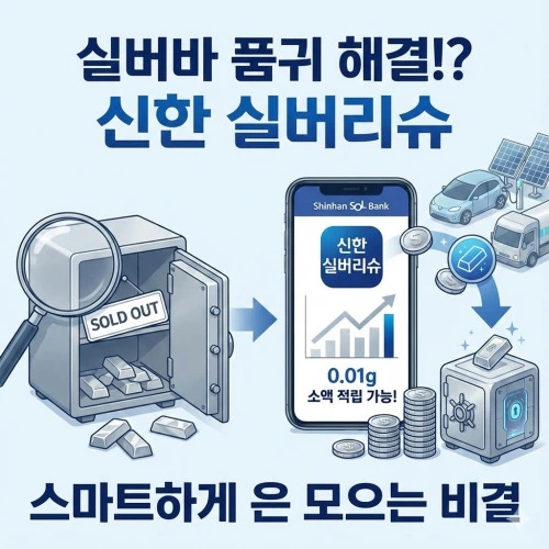 실버리슈 ❘ 소액으로 은 자산 선점하는 전략, 실버바 품귀에도 걱정 마세요!