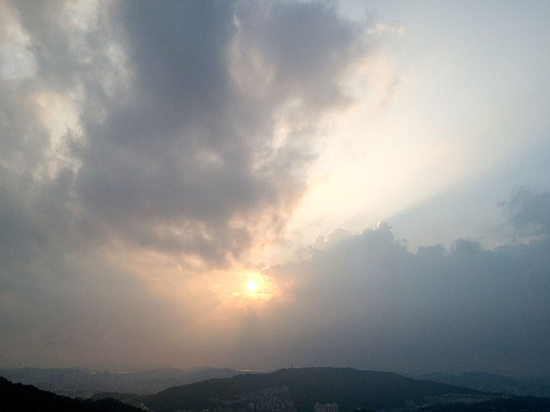 인왕산(Inwangsan) 저녁노을(Evening Glow) 보기