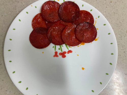 아메리칸 블랙퍼스트 만들기, 초리조와 달걀로 완성한 브런치 한 접시