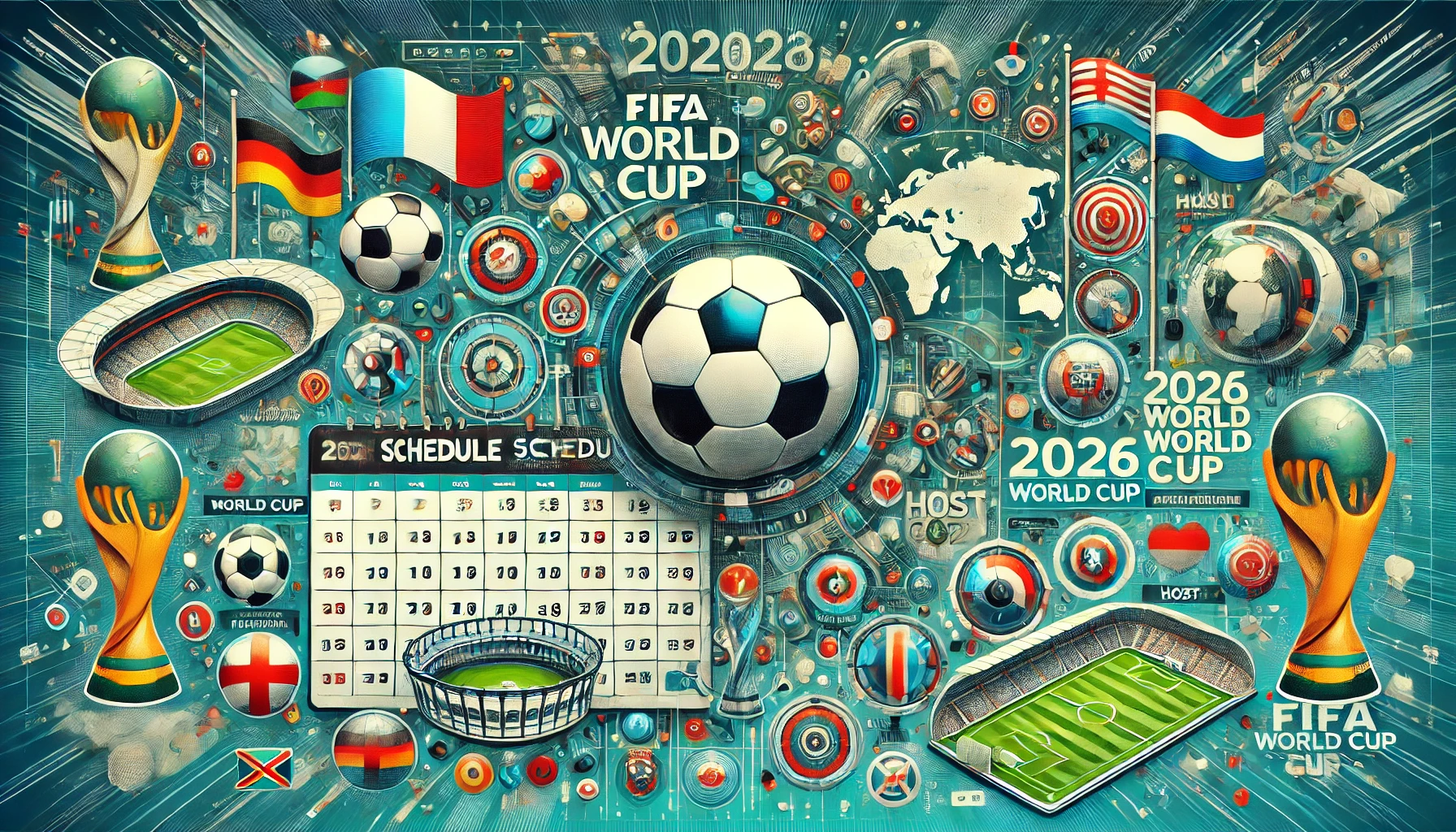 2026 북중미 FIFA 월드컵 일정 정리! 개최 도시부터 결승까지 한눈에