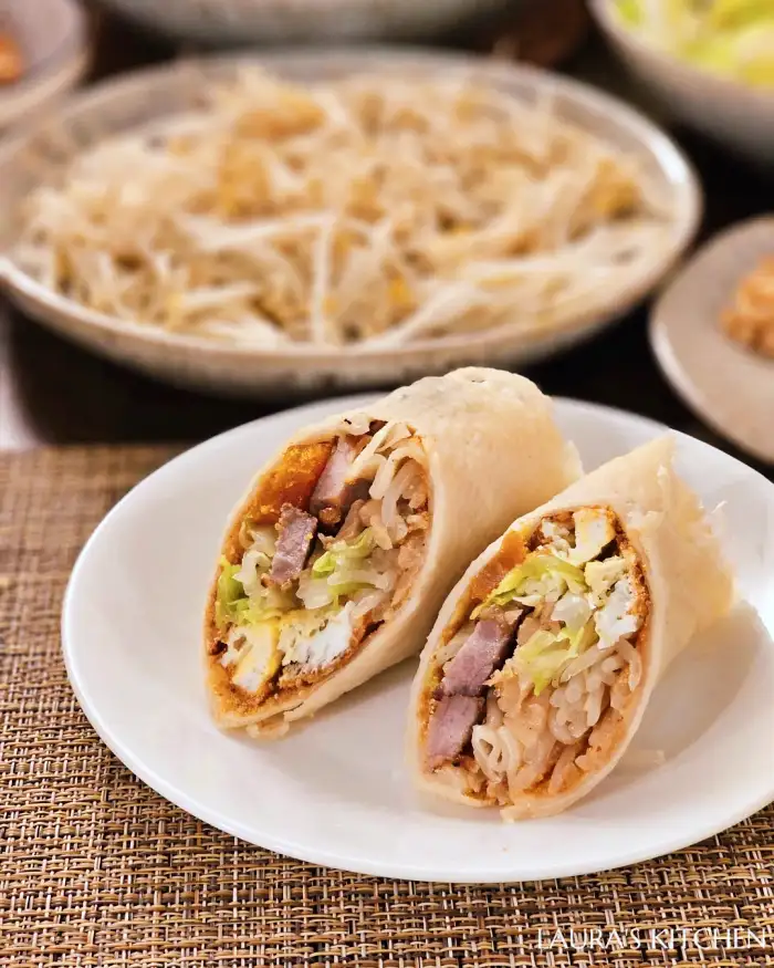 생활의 달인 대만 여행 타이완 대만식 브리또 생춘권 룬빙 맛집