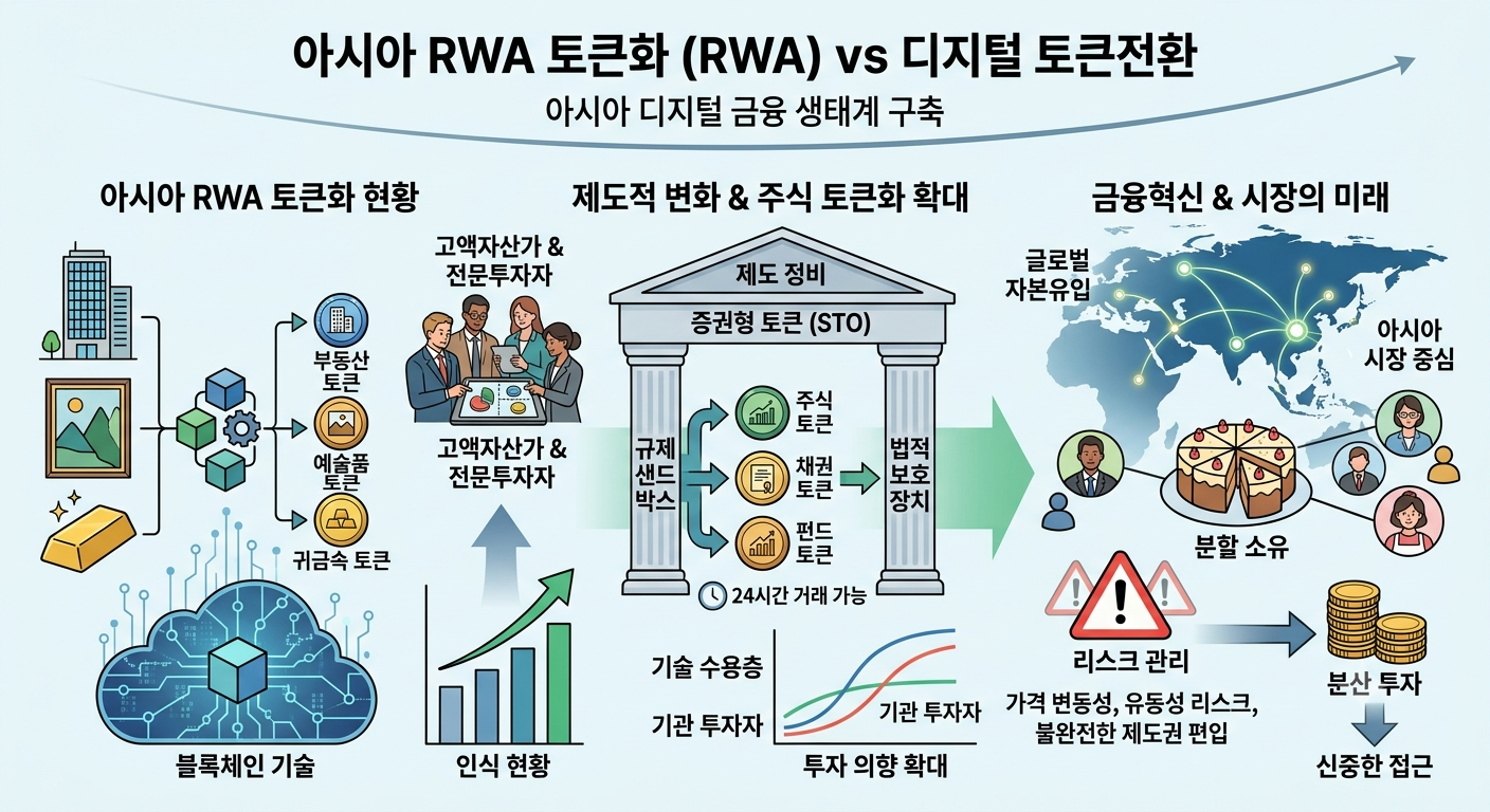 RWA (아시아, 주식토큰화, 금융혁신)