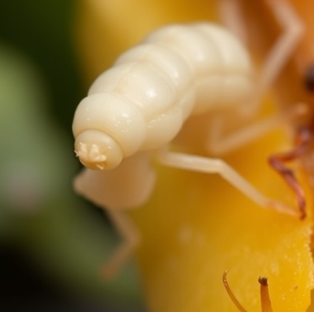 깔따구유충그림