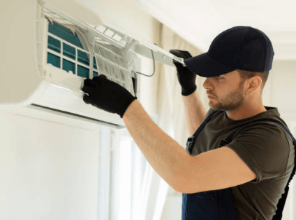 난방 필터 청소