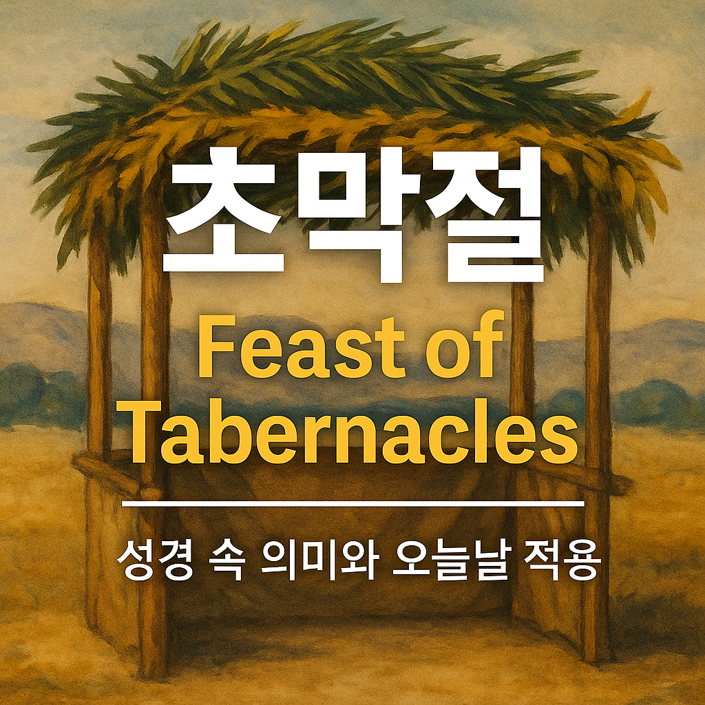 초막절의 의미와 유래
