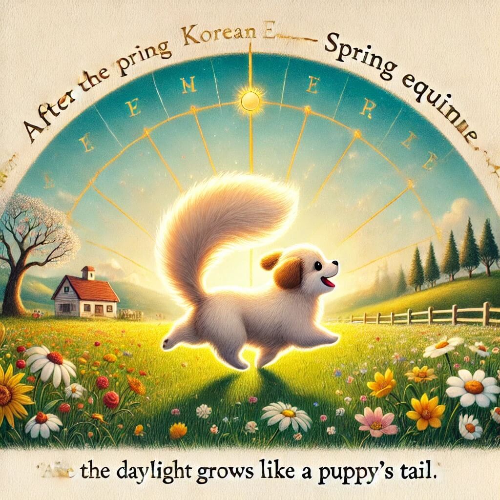 춘분의 뜻과 의미, 전통, 음식 그리고 그 의미