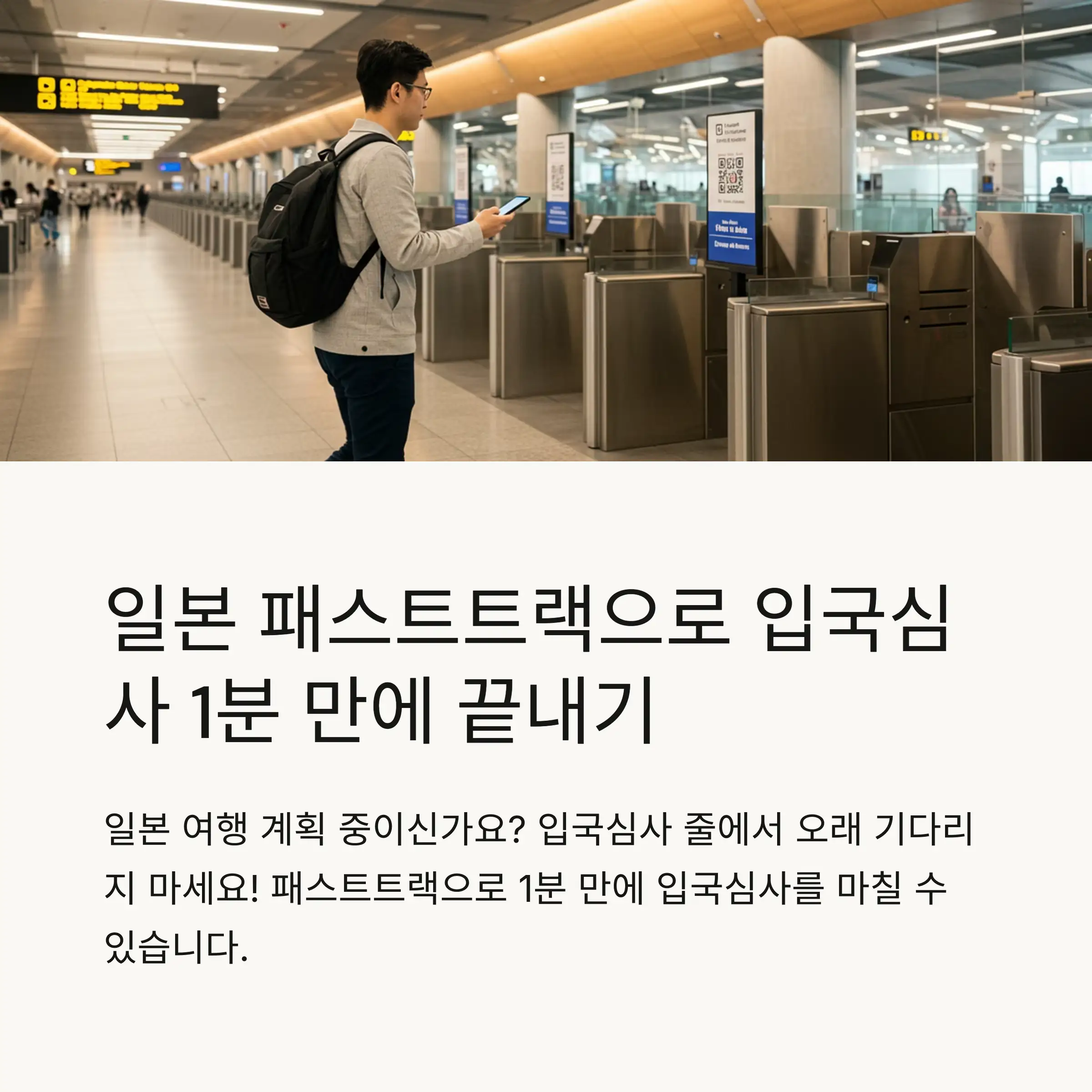 🛂 패스트트랙 시스템 소개 및 장점