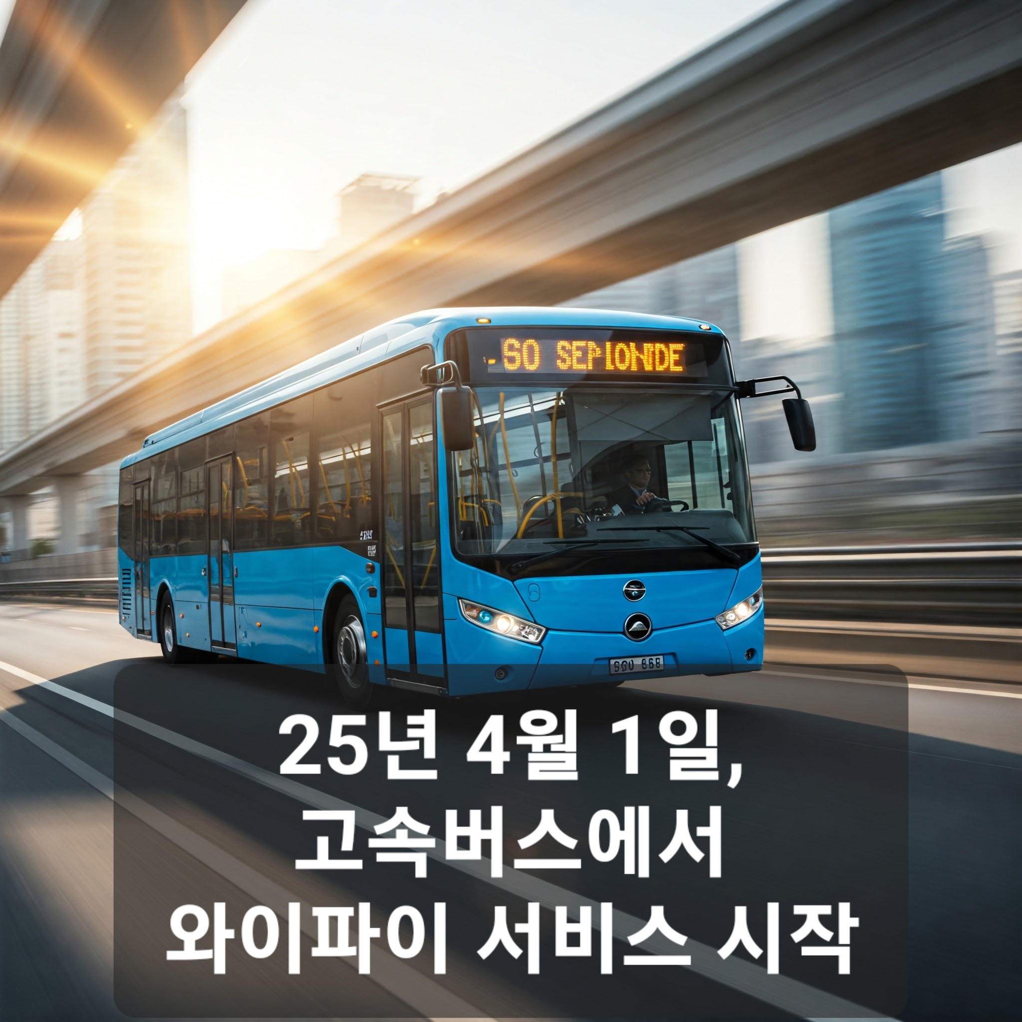 고속버스 와이파이 안내