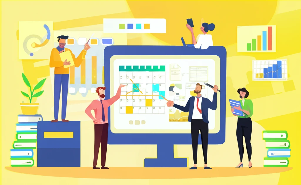 애 키우며 정신없는 당신, 캘린더 공