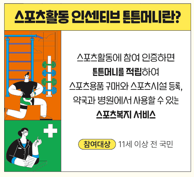 국민체력100 튼튼머니