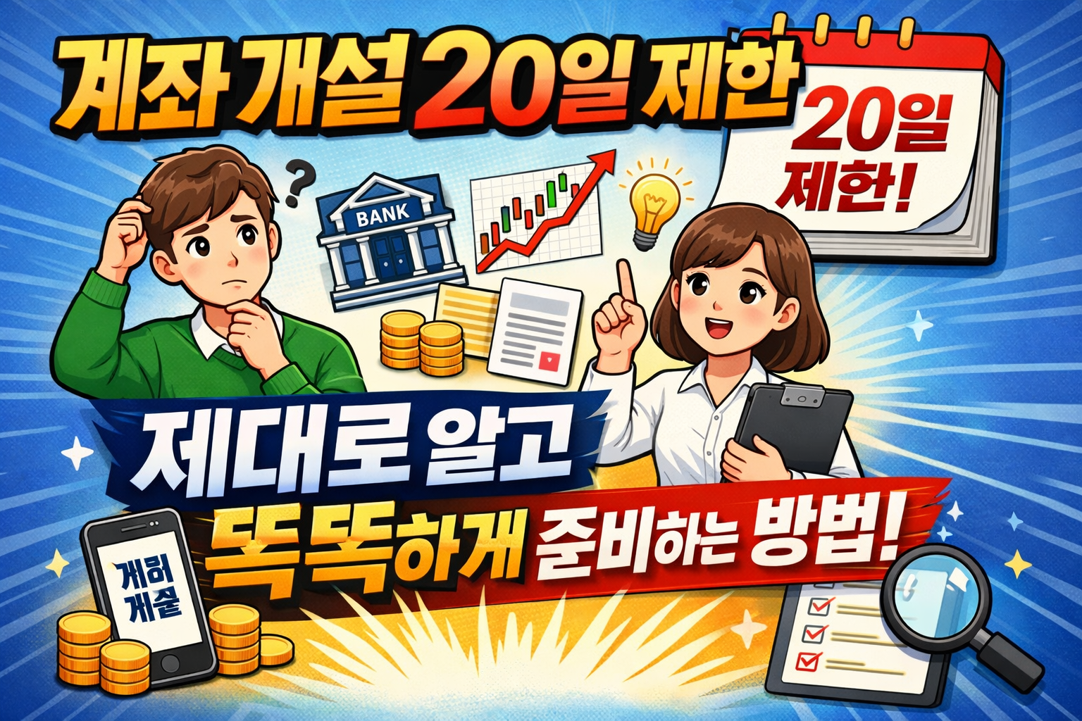 계좌 개설 20일 제한