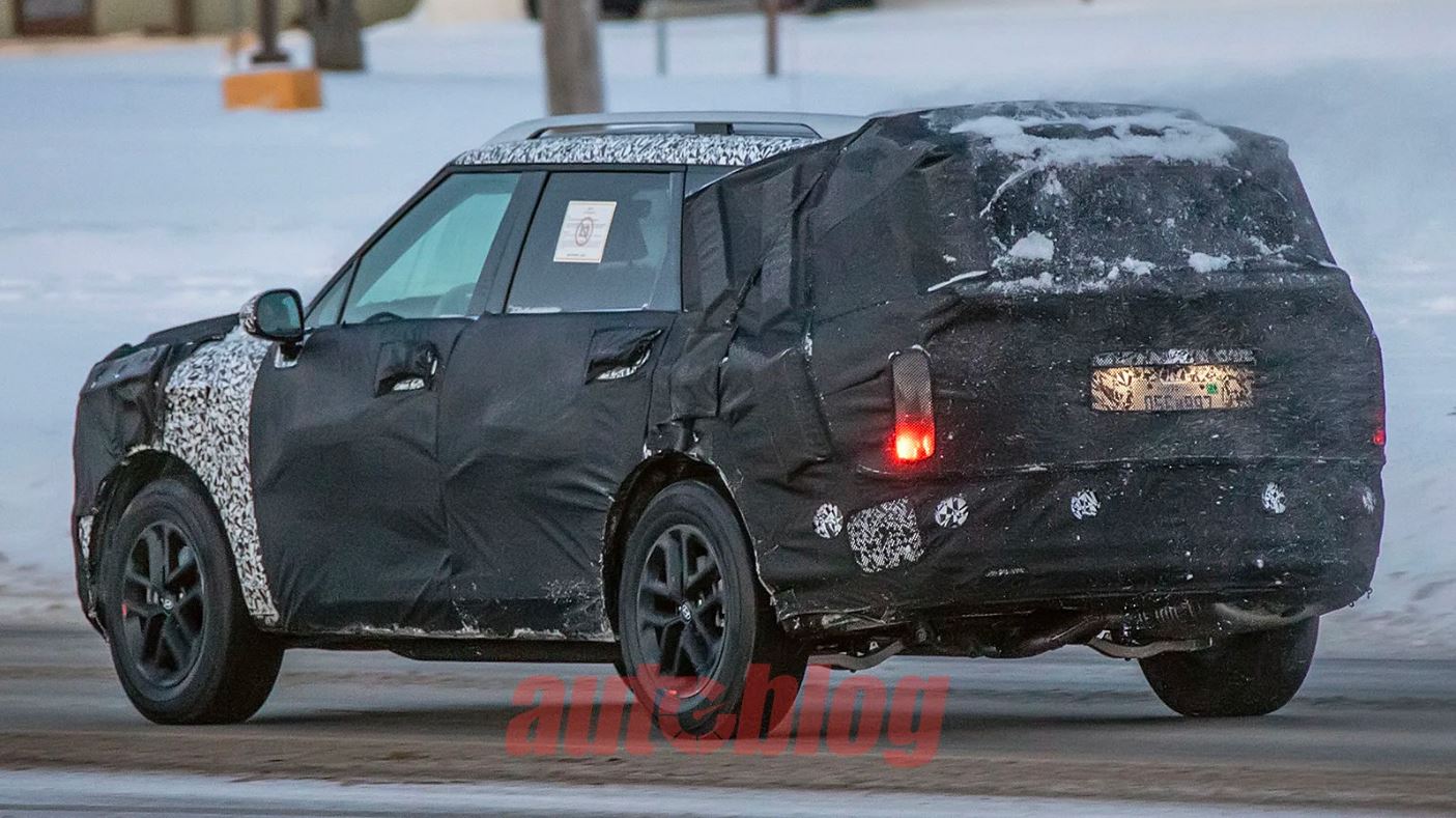 현대자동차 팰리세이드 풀체인지(LX3) 테스트카 스파이샷