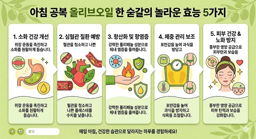 올리브유 섭취 방법