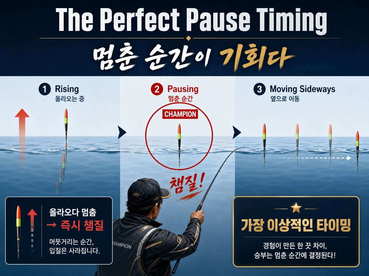 챔질 타이밍 가이드