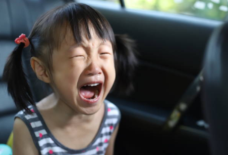 child screaming