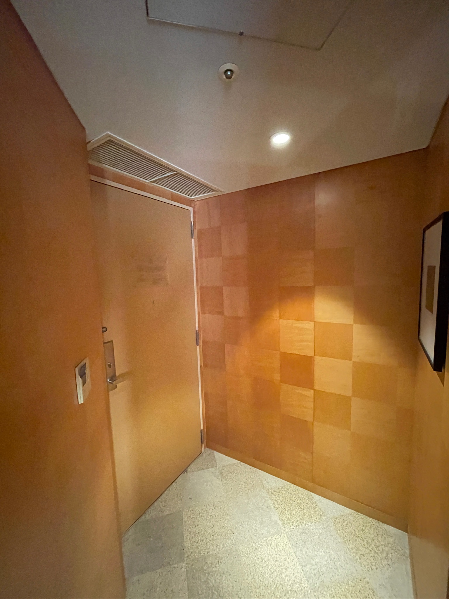 그랜드하얏트 후쿠오카 방 입구