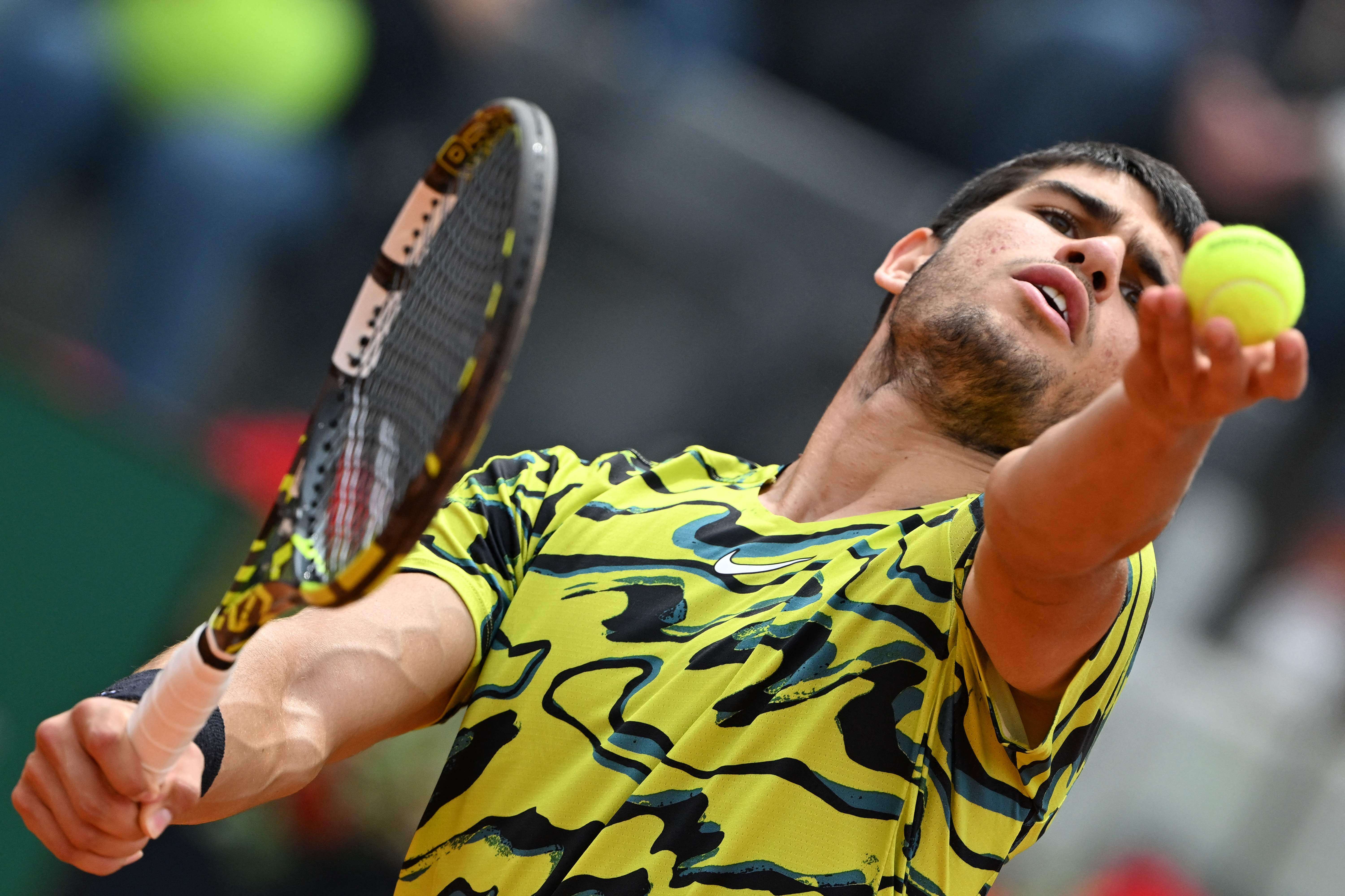 야닉 시너 vs 카를로스 알카라스 로마 오픈 대회