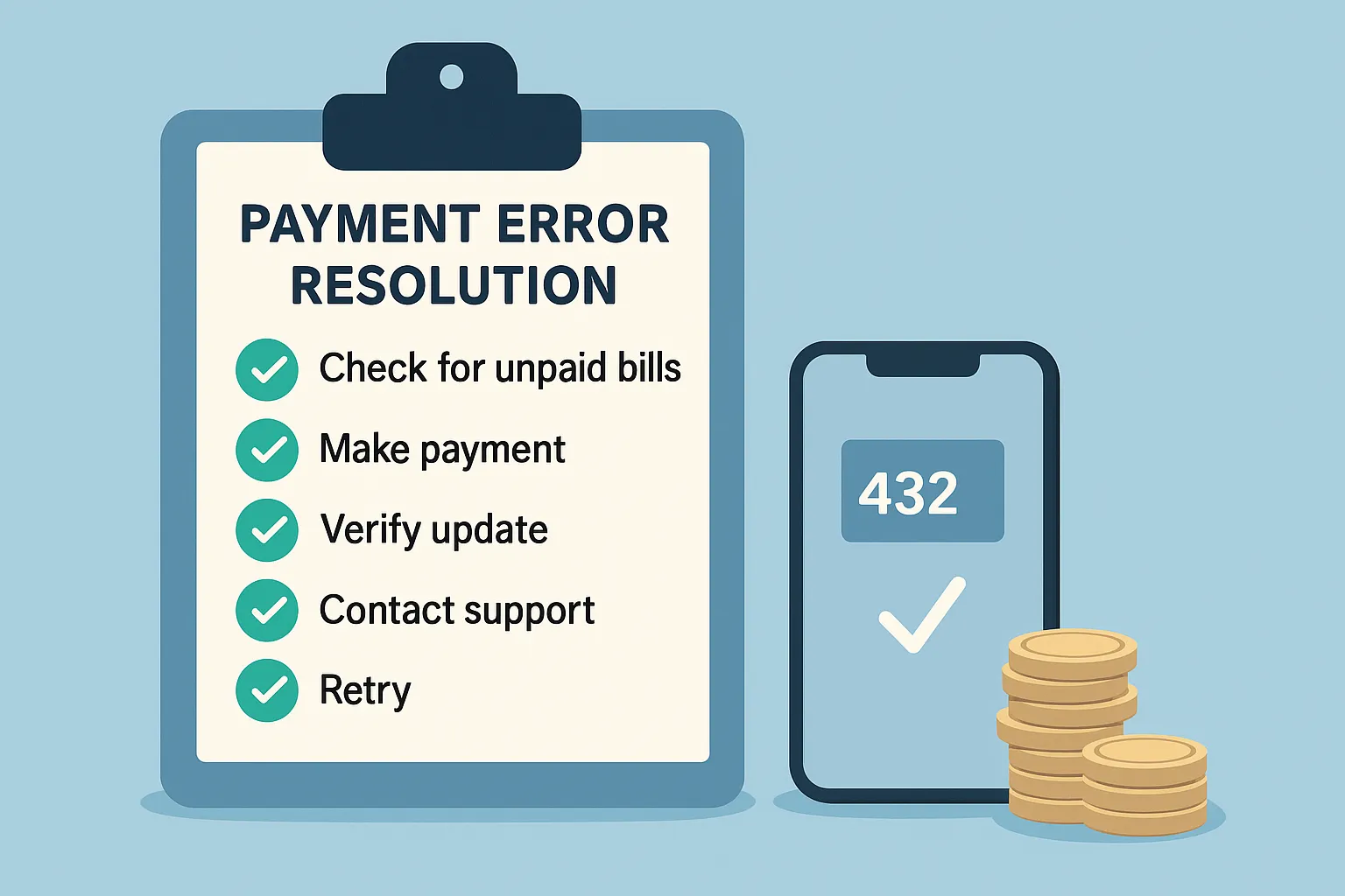 결제 오류 해결 체크리스트