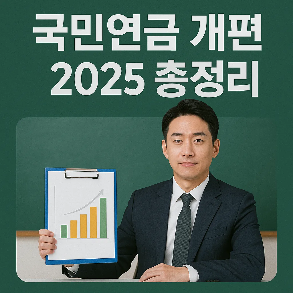 국민연금 개편 2025 총정리