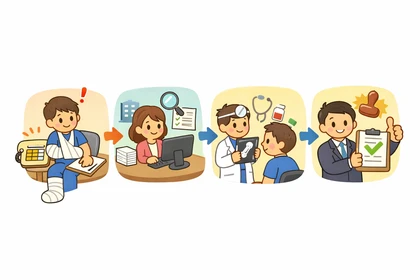 산재 처리 절차 접수부터 승인까지 흐름3