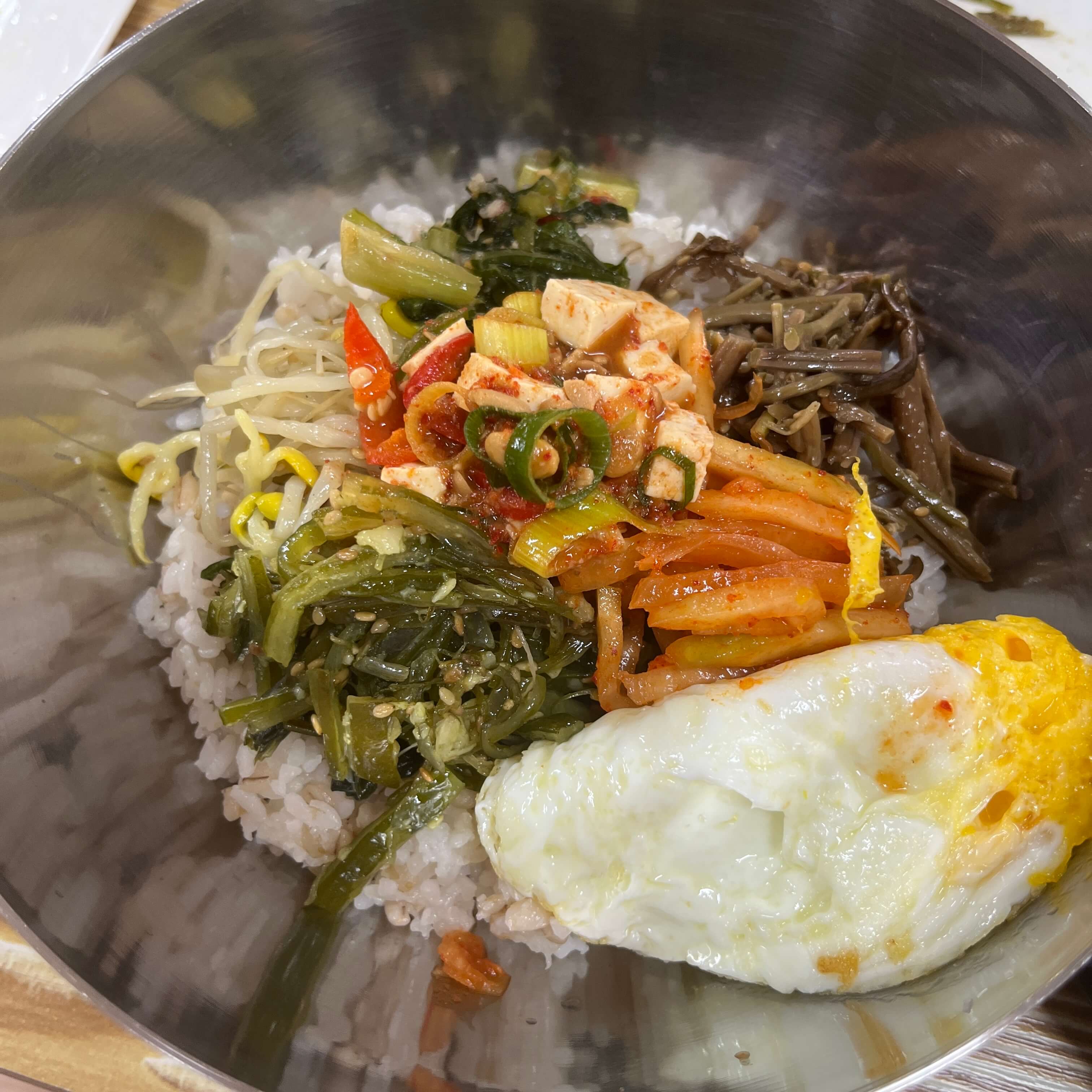 보리밥 비빔밥