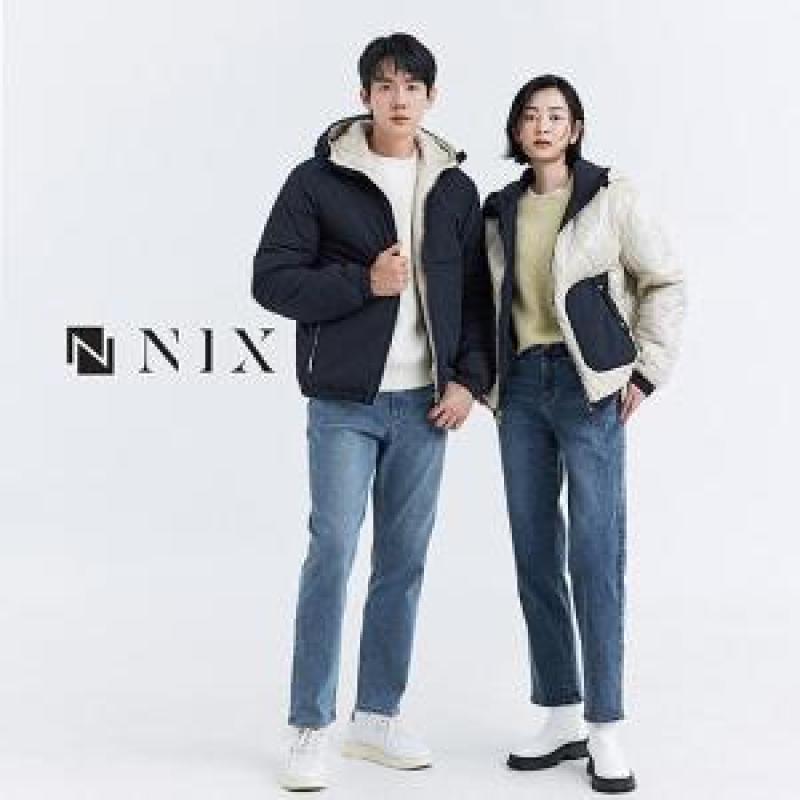 닉스 NIX 남성 테이퍼드 기모 데님 팬츠 2종