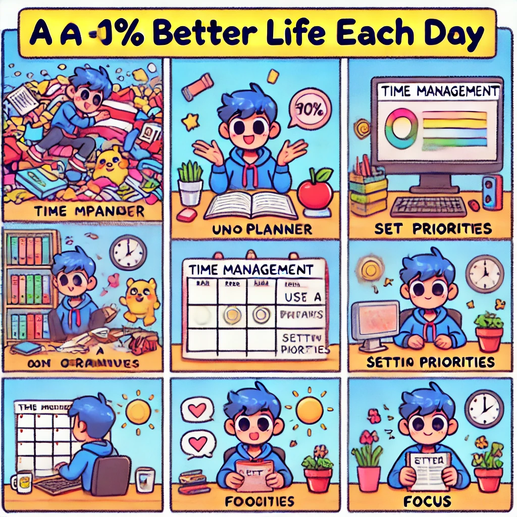 1%씩 나아지는 삶을 위한 시간 관리법
