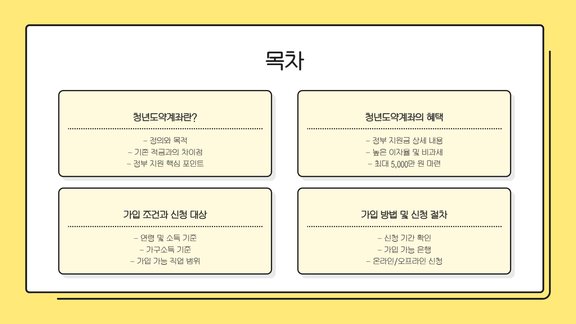 청년도약계좌 가입조건