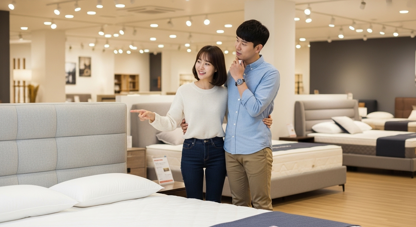 시몬스 슈퍼싱글 침대