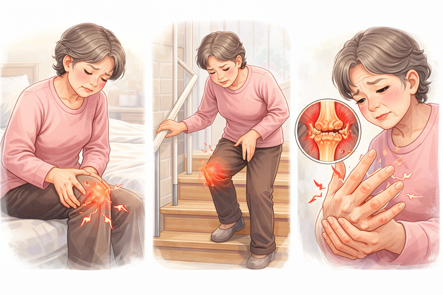 퇴행성 관절염 원인·증상·치료