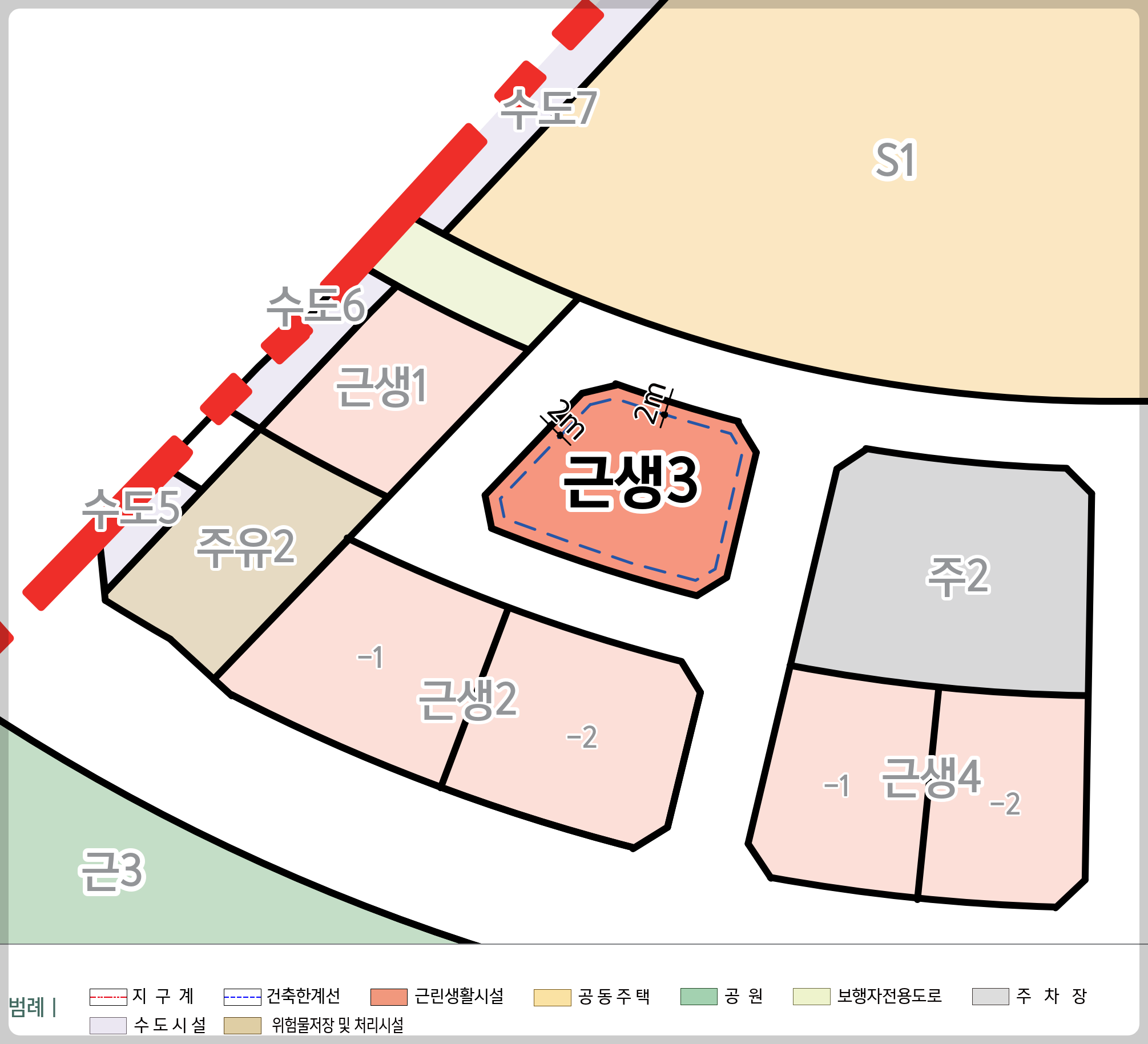 과천 지식정보타운 공공주택지구 근린생활시설 및 단독주택(점포겸용) 용지 공급 공고