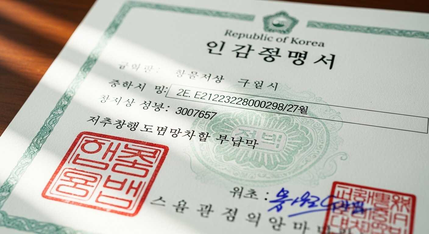 인감증명서 인터넷발급