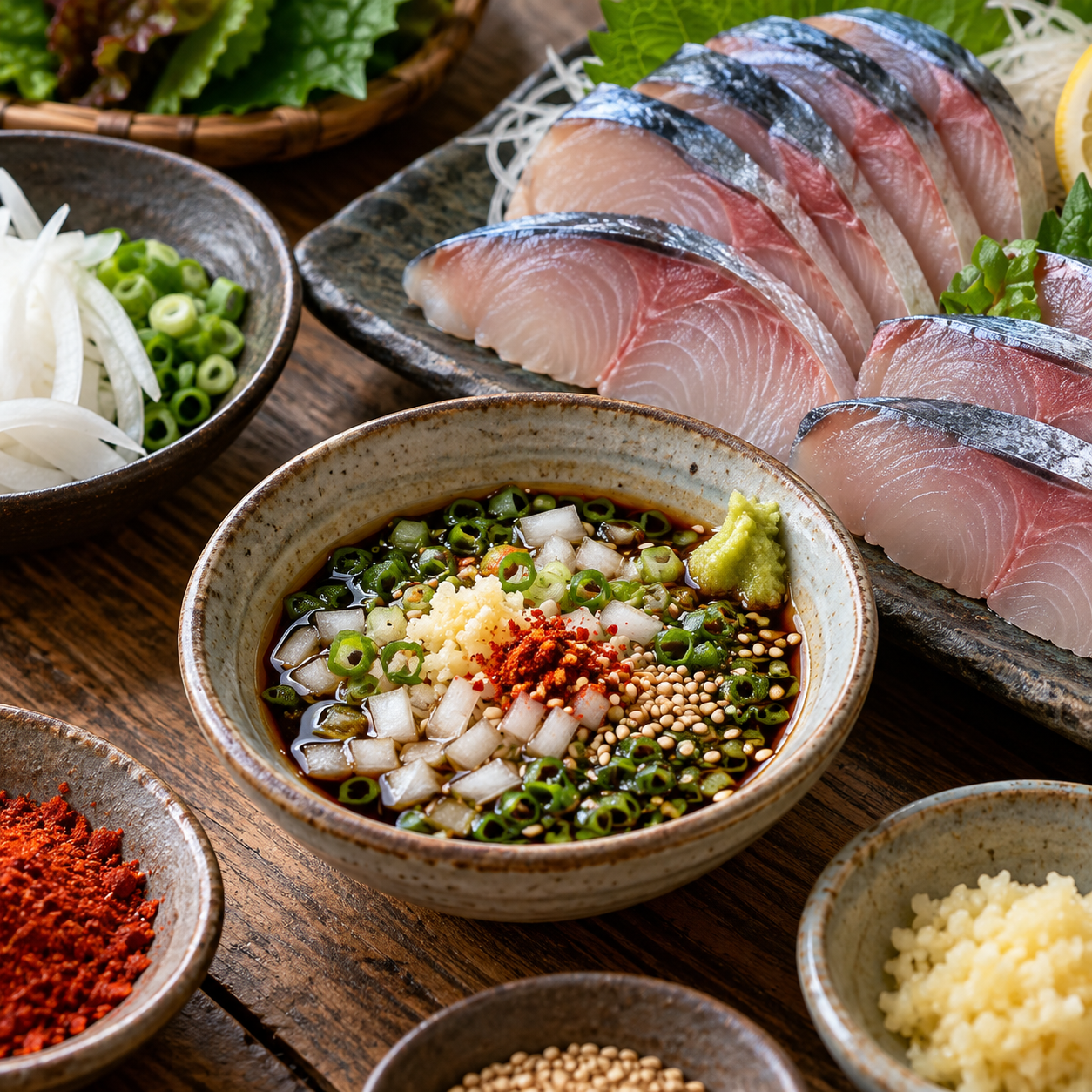 여수 가을 삼치회