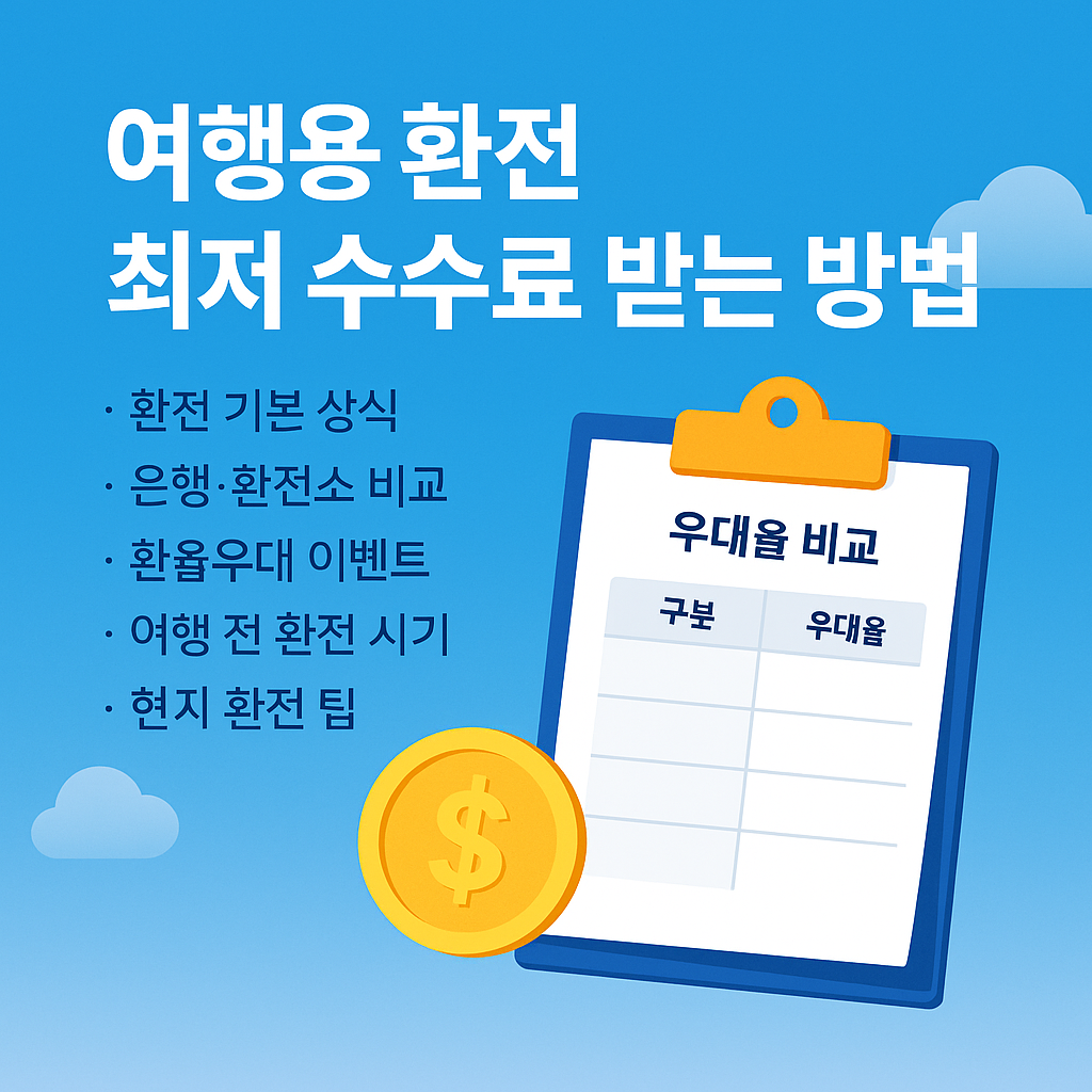 국민은행 환율 우대 쿠폰 받으러 가기