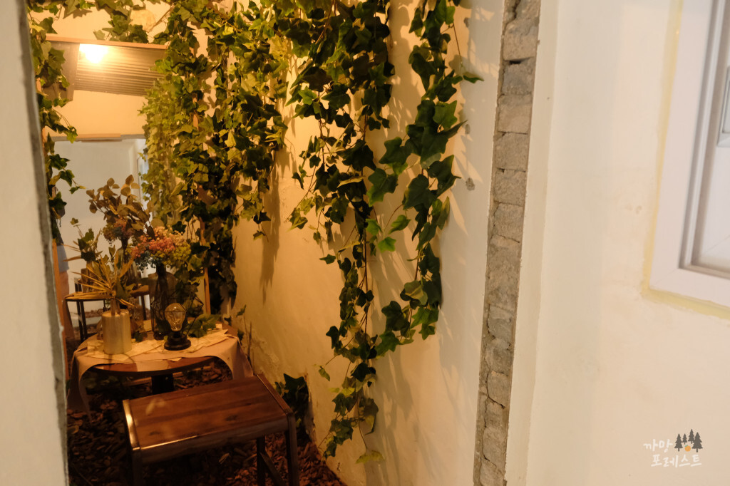 제부도 한옥 카페 물레 포토존