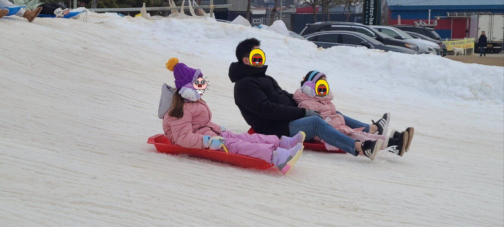 눈썰매 카페 파주 뮌스터담