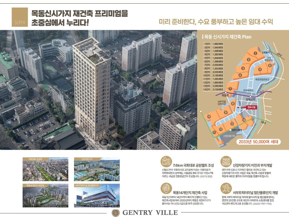 목동 젠트리빌 아파트형 오피스텔