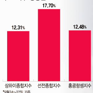 국내상장 중국기업 관련주 대장주 테마주 TOP7