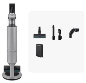 삼성전자 BESPOKE 제트 스틱청소기 220W VS20B956AXG 고객직접설치, 페블 그레이