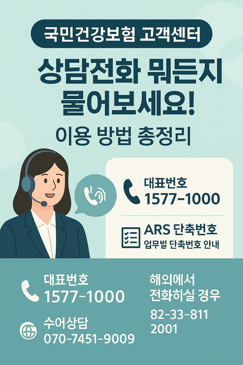 국민건강보험 고객센터