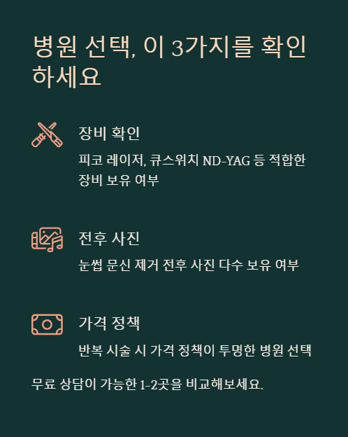 병원 선택 이 3가지를 확인 하세요