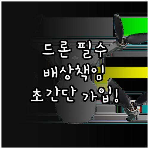 항공안전법 필수 드론 배상책임 롯데손..